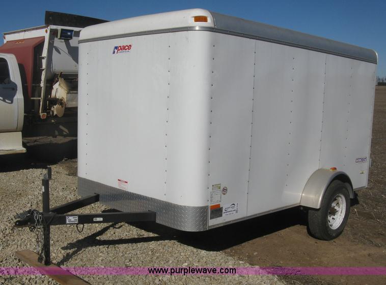 image for item K2796 2010 Pace work/sport cargo trailer