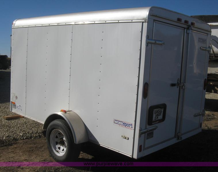 image for item K2796 2010 Pace work/sport cargo trailer