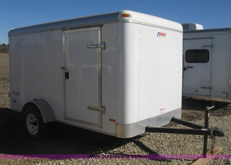 image for item K2796 2010 Pace work/sport cargo trailer