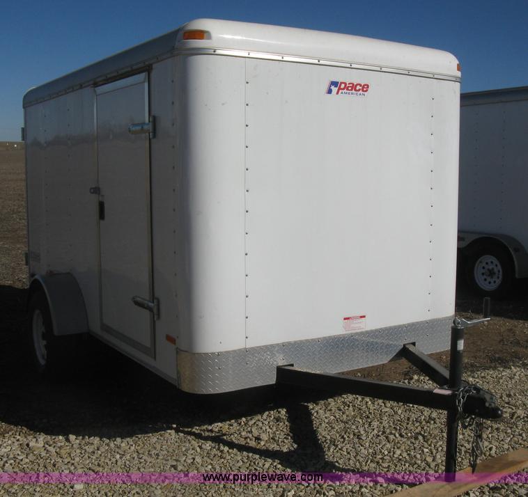 image for item K2796 2010 Pace work/sport cargo trailer