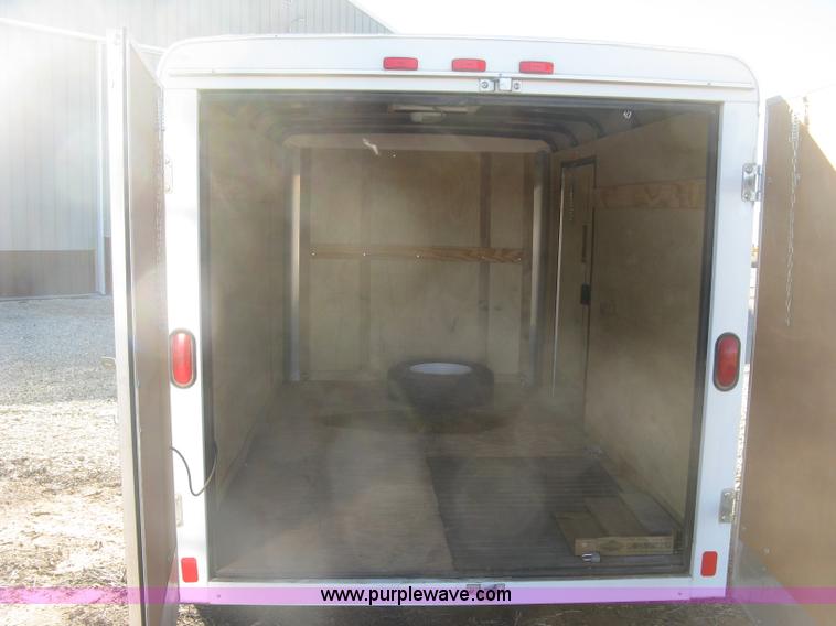 image for item K2796 2010 Pace work/sport cargo trailer