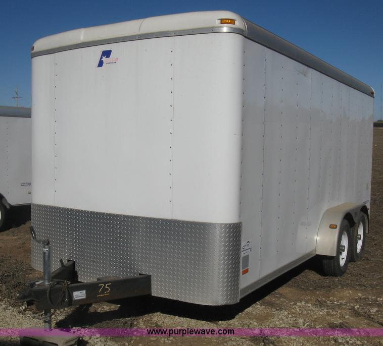 2004 Pace sport cargo trailer in Lyons, KS Item K2797 sold Purple Wave