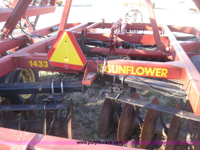 image for item K2808 Sunflower 1433-35 folding disk