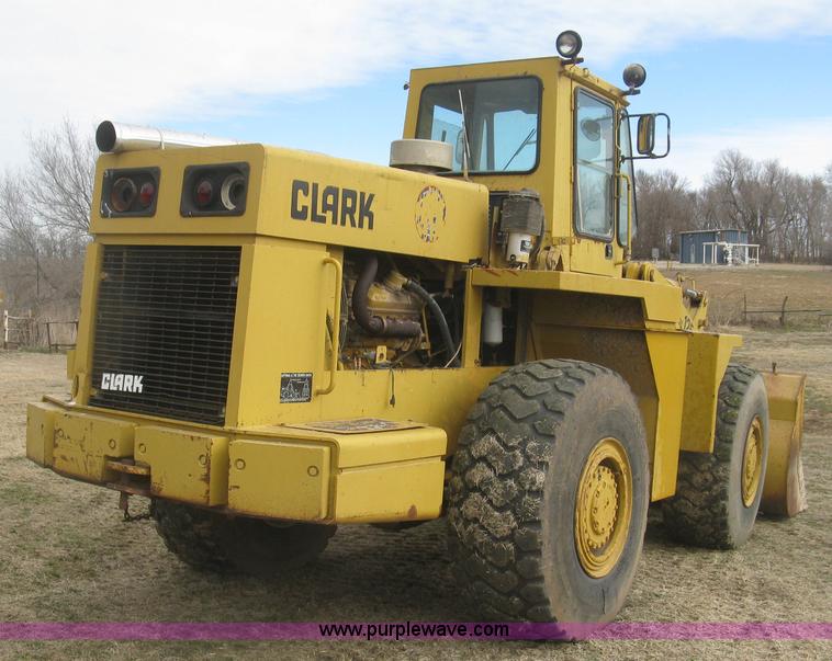 image for item K2830 1985 Clark 125C wheel loader