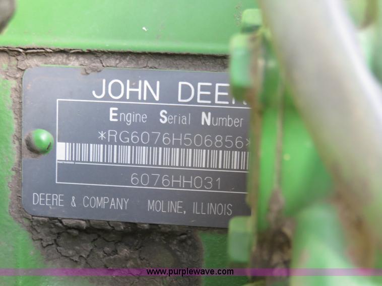 image for item K7184 1993 John Deere 9500 RWA combine