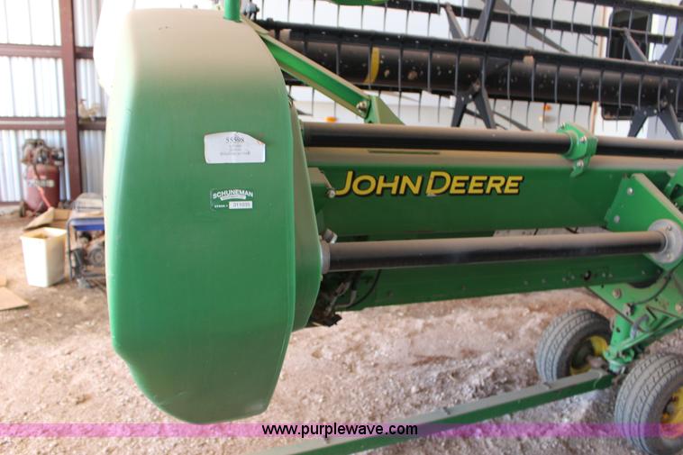 image for item L6598 2010 John Deere 635D Hydrafloat draper head