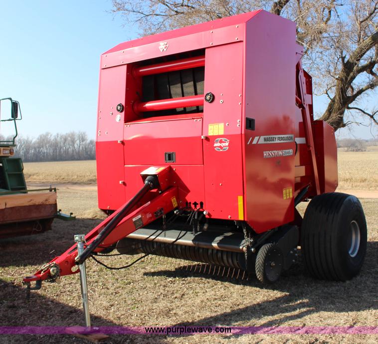image for item L6602 2011 Massey Ferguson Hesston 2846A round baler