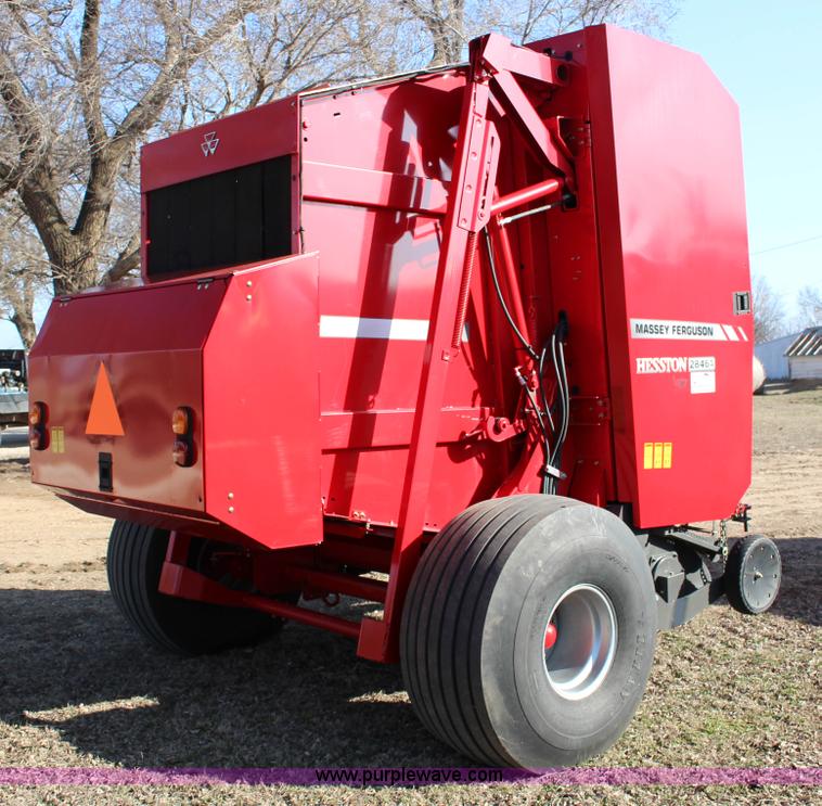 image for item L6602 2011 Massey Ferguson Hesston 2846A round baler
