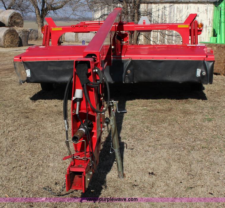 image for item L6607 2010 Massey Ferguson Hesston 1372 12' rotary discbine mower