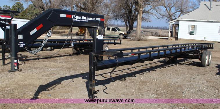 image for item L6608 Ez-Haul hay handler bale trailer