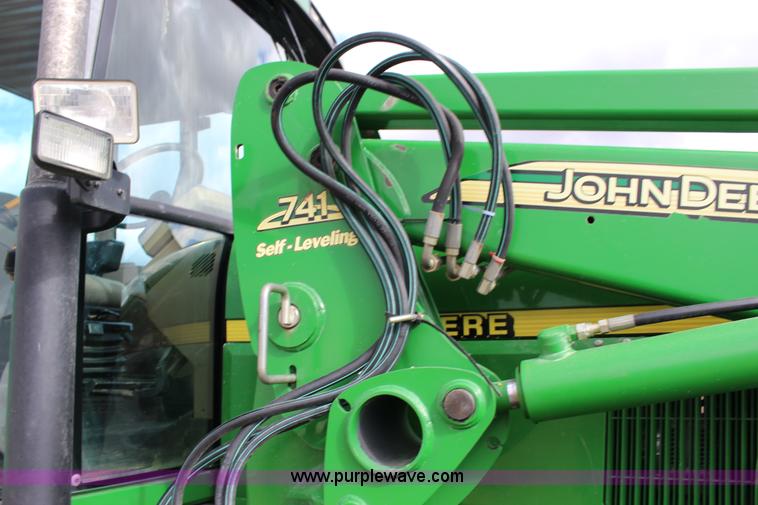 image for item L6635 2001 John Deere 7710 MFWD tractor
