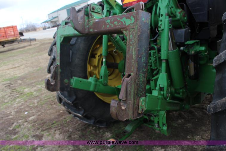 image for item L6635 2001 John Deere 7710 MFWD tractor
