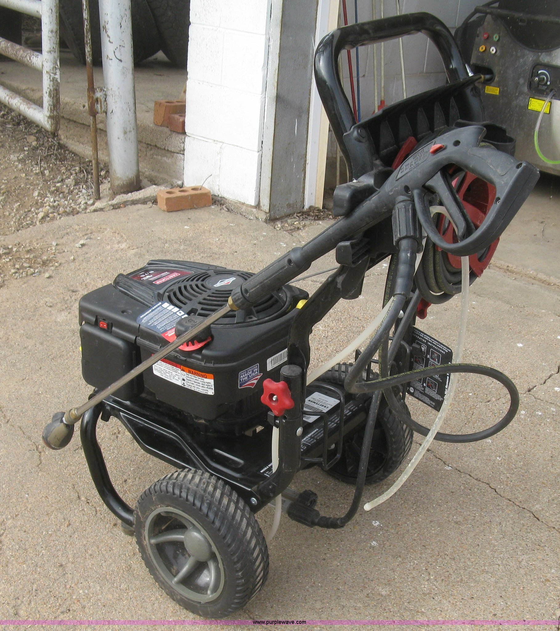 Craftsman high pressure washer in Lyons, KS | Item BD9522 ...