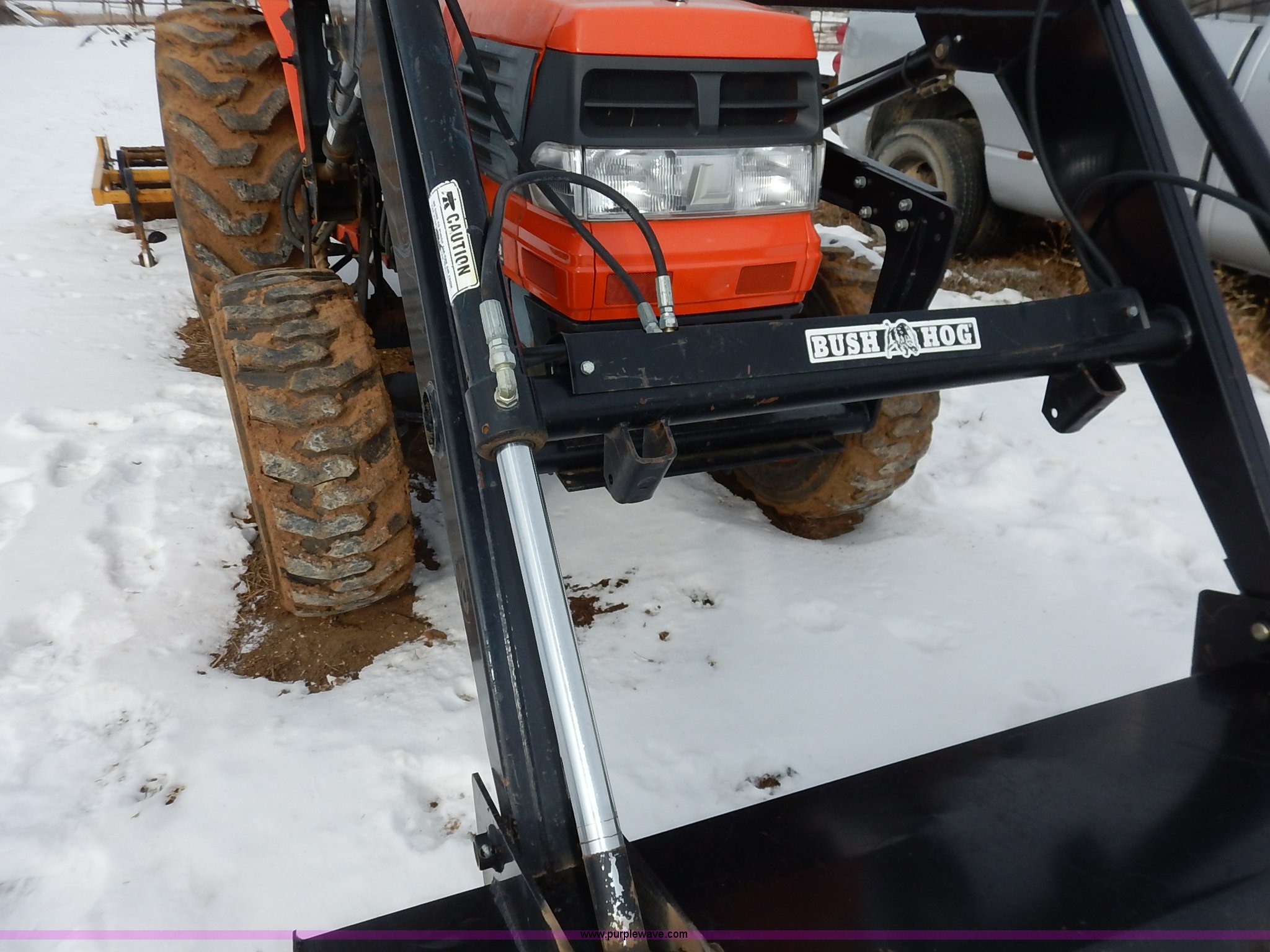 Bush Hog 2246QT loader in Manhattan, KS Item I5107 sold Purple Wave