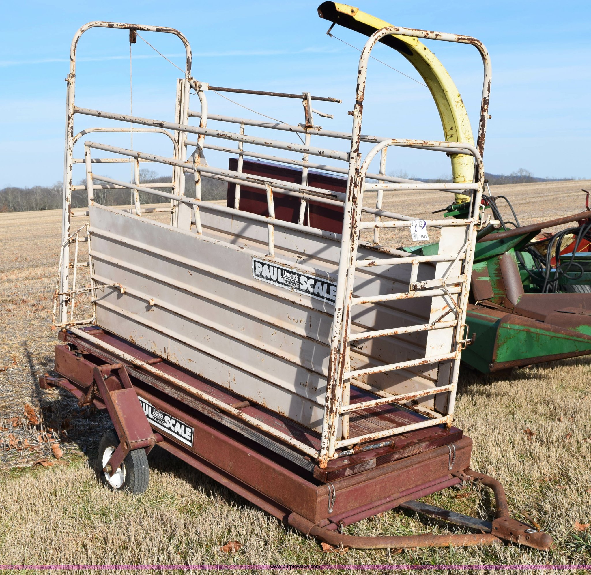 Paul 30 portable livestock scale in Riddleton, TN Item I8523 sold