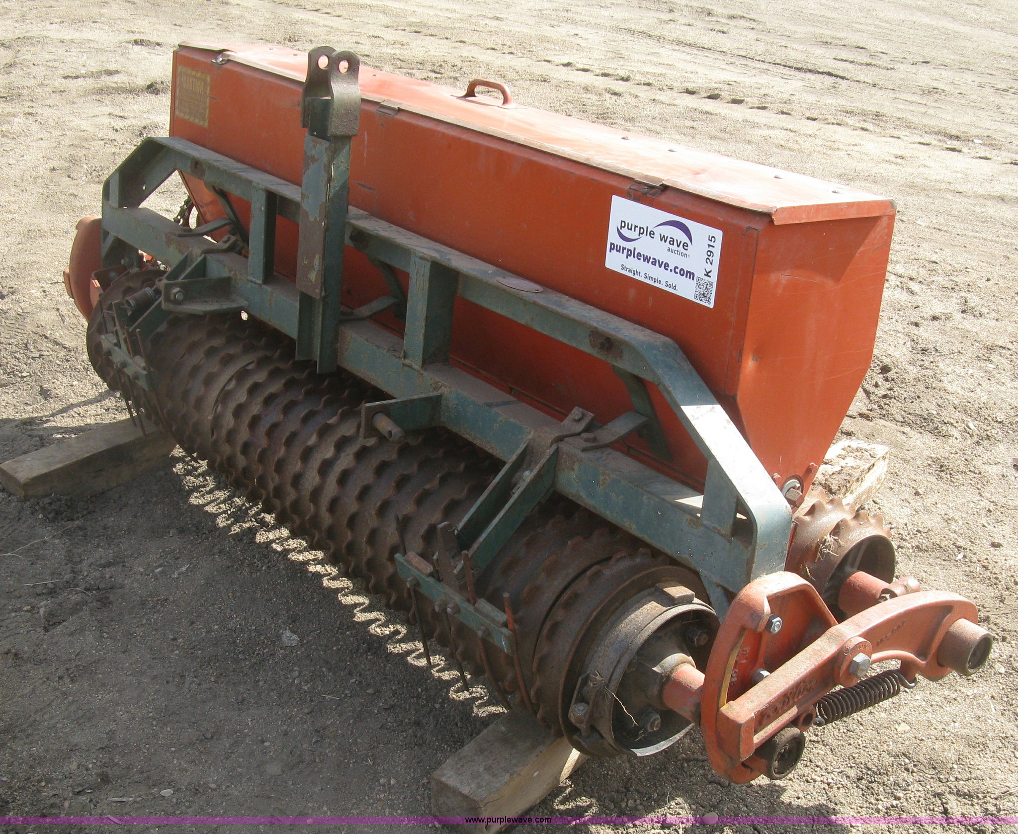 Brillion GLP642 grass drill in Kinsley, KS Item K2915 sold Purple Wave