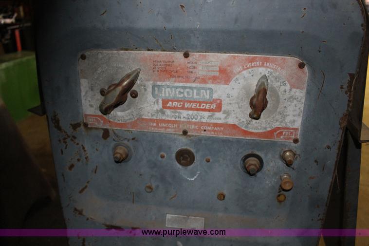 image for item BR9491 Lincoln SA200 DC arc welder