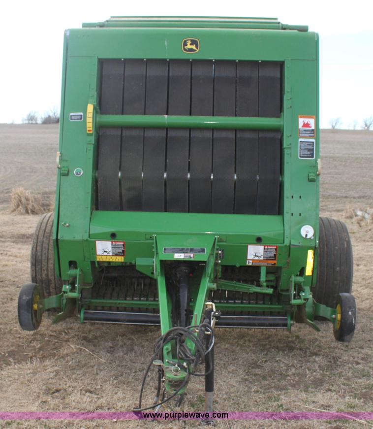 image for item F3466 2012 John Deere 568 round baler