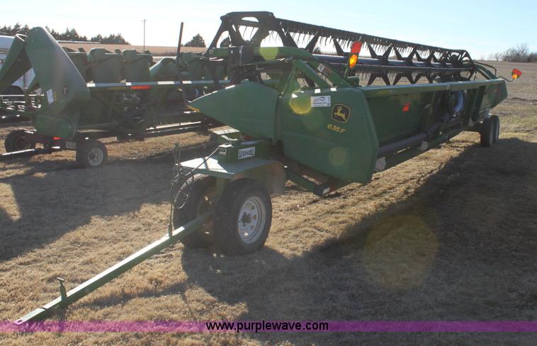 image for item F3469 2008 John Deere 635F Hydraflex platform head