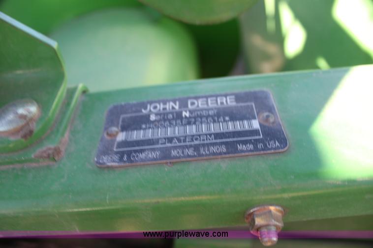 image for item F3469 2008 John Deere 635F Hydraflex platform head
