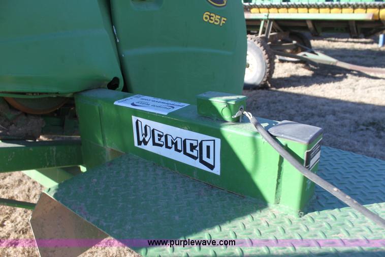 image for item F3470 2013 Wemco 35' header trailer