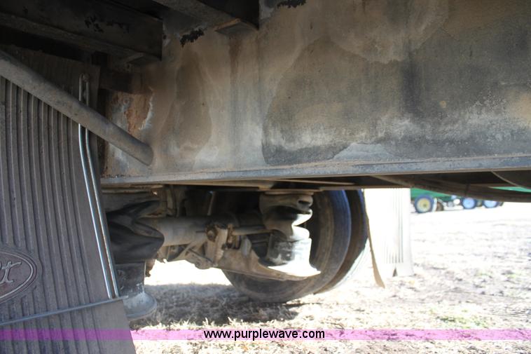 image for item F3474 2002 Jet drop deck flatbed equipment trailer