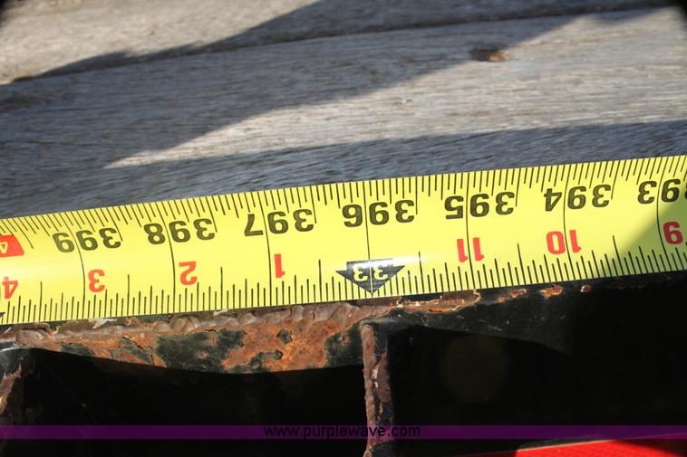 image for item F3474 2002 Jet drop deck flatbed equipment trailer