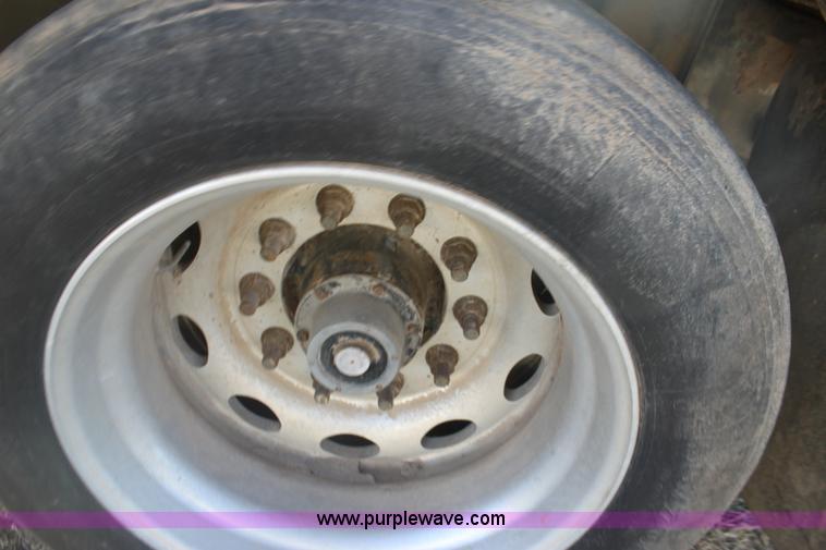 image for item F3474 2002 Jet drop deck flatbed equipment trailer