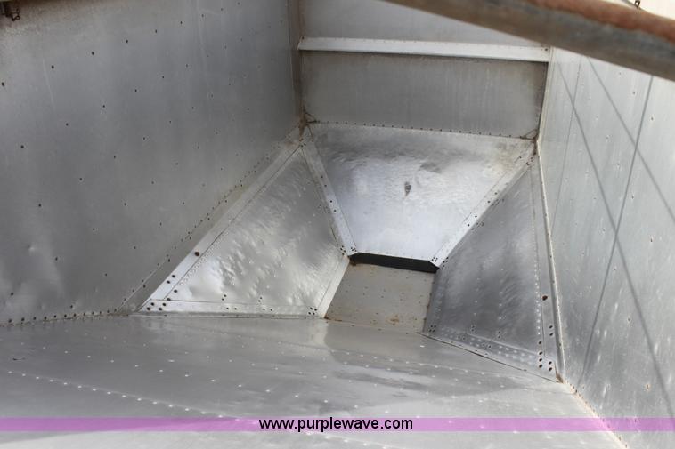 image for item F3474 2002 Jet drop deck flatbed equipment trailer