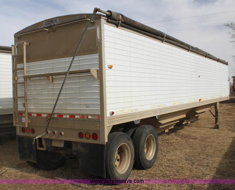 image for item F3476 1997 Timpte double hopper grain trailer