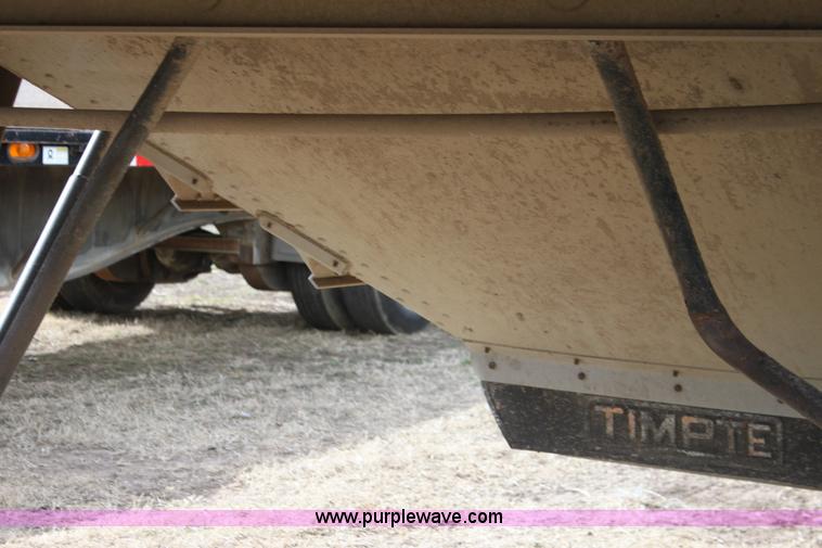 image for item F3476 1997 Timpte double hopper grain trailer
