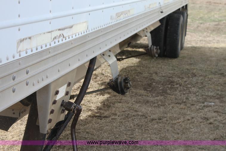 image for item F3476 1997 Timpte double hopper grain trailer