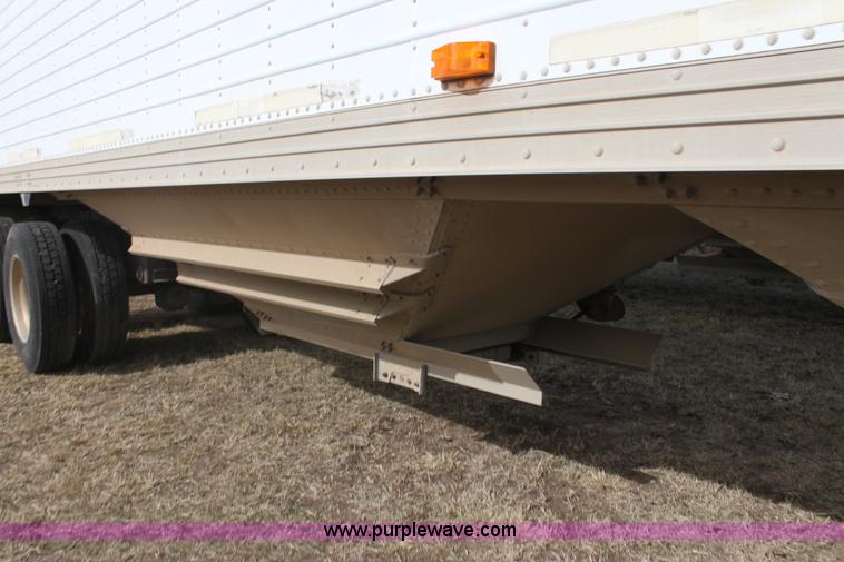 image for item F3476 1997 Timpte double hopper grain trailer