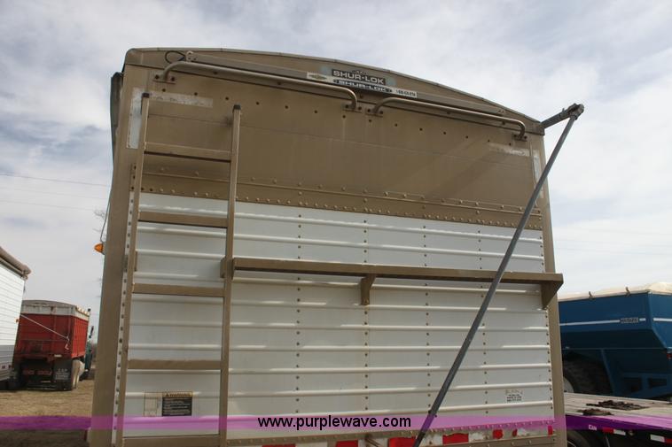 image for item F3476 1997 Timpte double hopper grain trailer