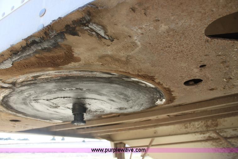 image for item F3477 2002 Timpte double hopper grain trailer