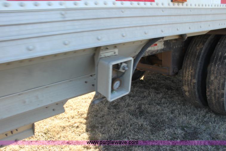 image for item F3477 2002 Timpte double hopper grain trailer