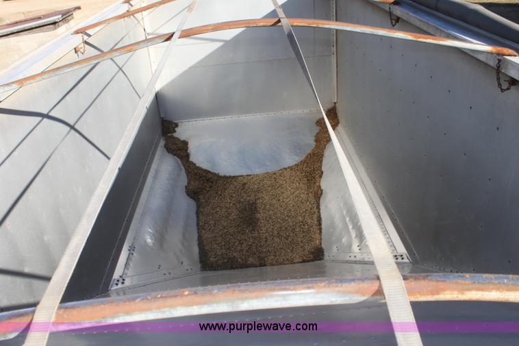 image for item F3477 2002 Timpte double hopper grain trailer