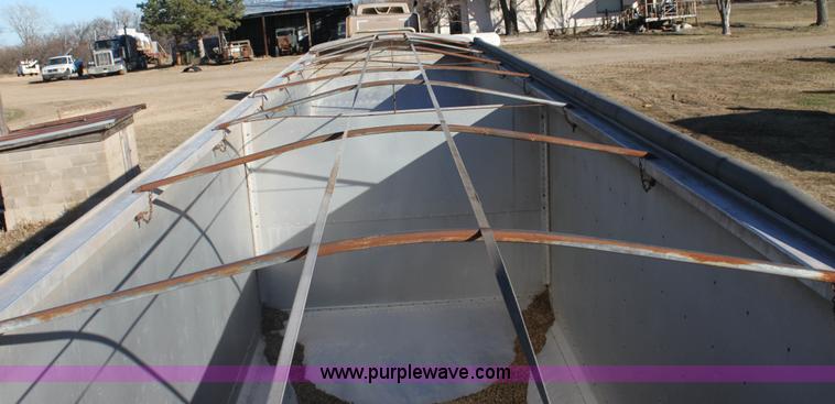 image for item F3477 2002 Timpte double hopper grain trailer
