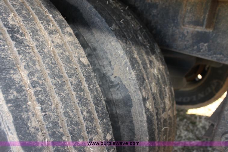 image for item F3477 2002 Timpte double hopper grain trailer