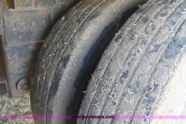 image for item F3477 2002 Timpte double hopper grain trailer