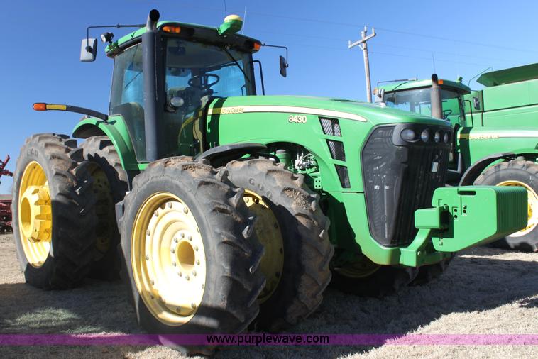 image for item F3481 2006 John Deere 8430 MFWD tractor