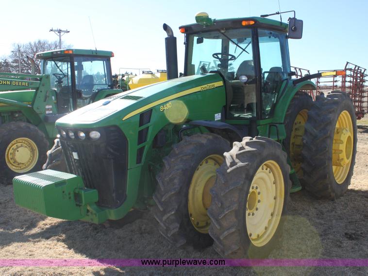 image for item F3481 2006 John Deere 8430 MFWD tractor