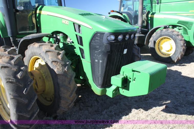 image for item F3481 2006 John Deere 8430 MFWD tractor