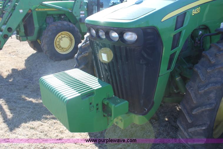 image for item F3481 2006 John Deere 8430 MFWD tractor
