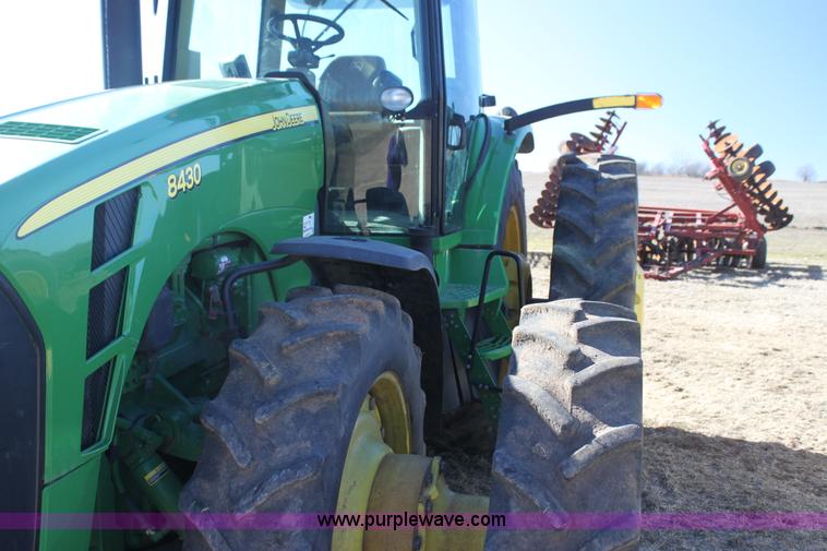 image for item F3481 2006 John Deere 8430 MFWD tractor