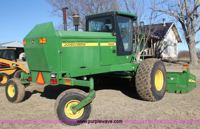 image for item F3482 2008 John Deere 4995 self-propelled swather