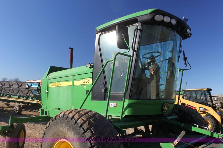 image for item F3482 2008 John Deere 4995 self-propelled swather