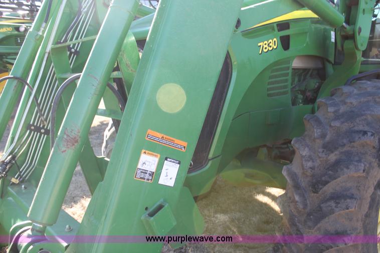 image for item F3484 2008 John Deere 7830 MFWD tractor