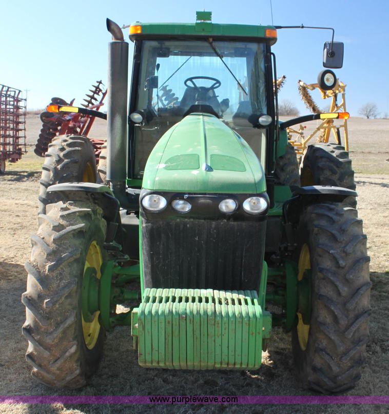 image for item F3485 2002 John Deere 8420 MFWD tractor