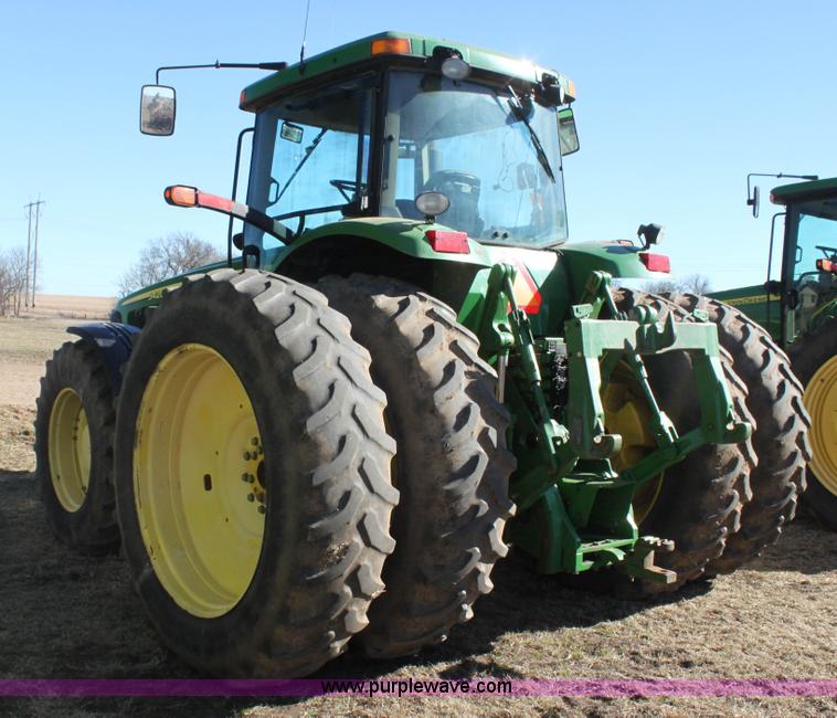 image for item F3485 2002 John Deere 8420 MFWD tractor